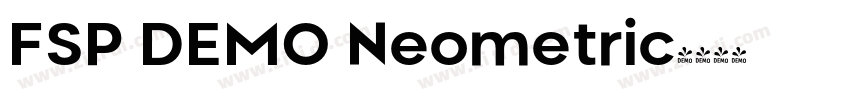 FSP DEMO Neometric字体转换 FSP DEMO Neometric字体转换